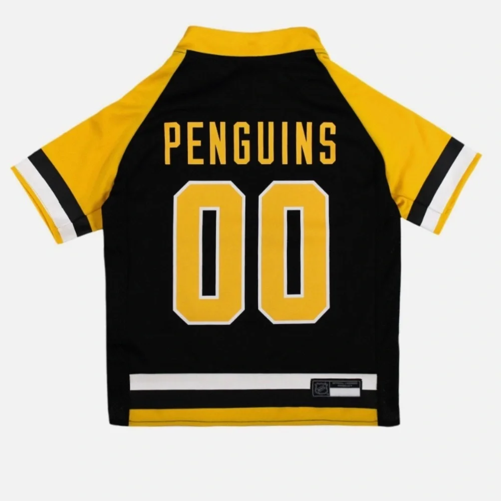 Like‎ new NHL Penguins dog jerzee 00